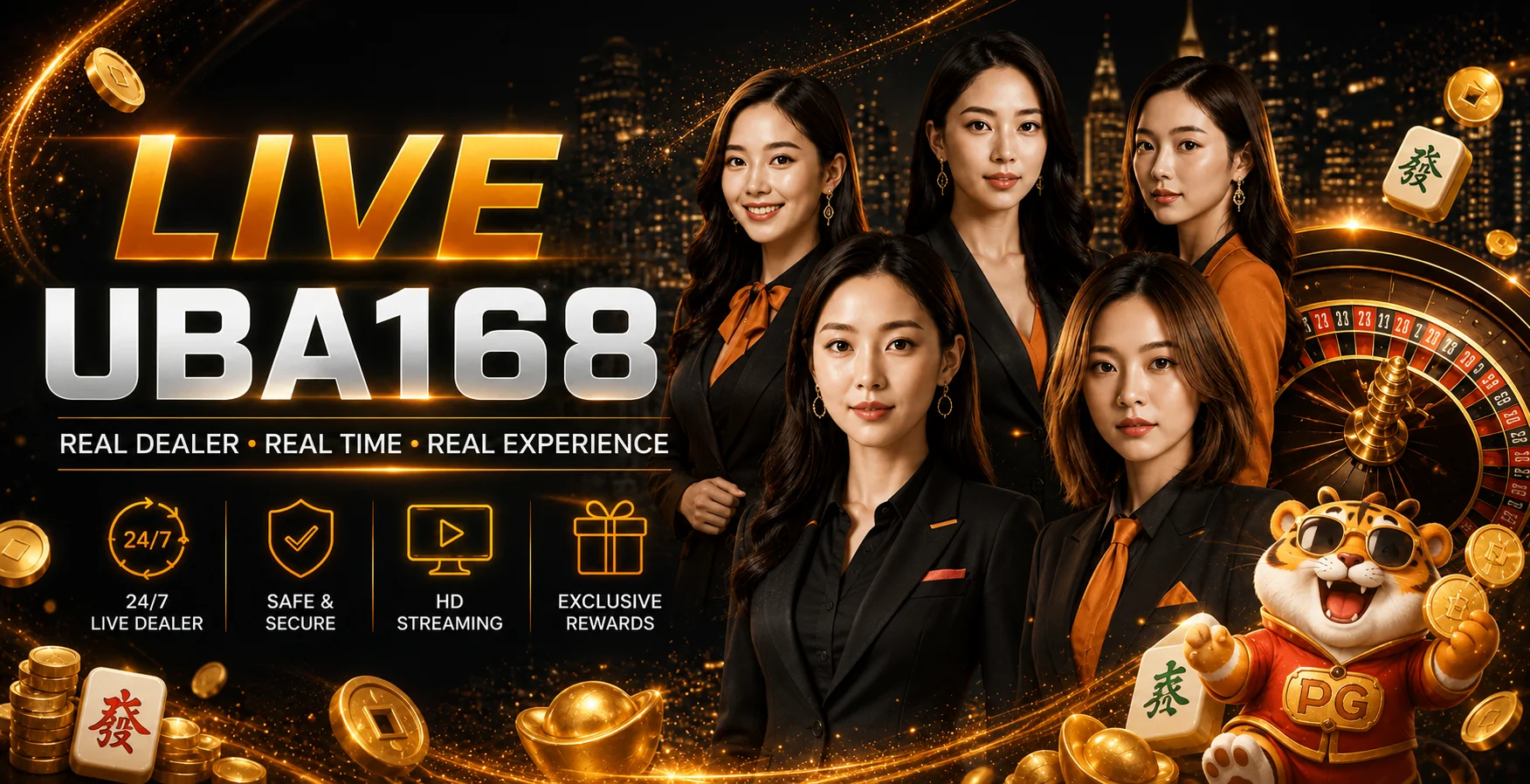UBA168 คาสิโนสด พร้อมระบบถ่ายทอดสด